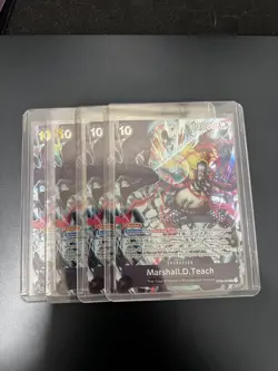 Marshall.D.Teach OP09-093 Alt Art (ONE PIECE)Playset 2nd Anniversary Set English - Image 1