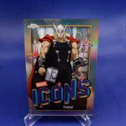 Thor - 2025 Topps Chrome Marvel - Marvel Icons Refractor - MI-3 - Image 1