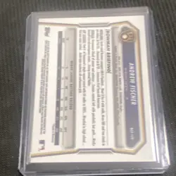 Bowman Chrome 2025 Prospects Andrew Fischer Brewers BCP-149 Burgundy /275 - Image 5