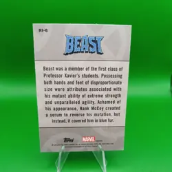 2025 Topps Finest X-Men '97 Beast Remember It Refractor #RI-6 Marvel - Image 2