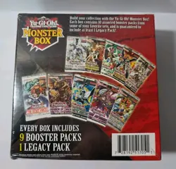 Yugioh Monster Mystery Box 9 Packs + 1 Legacy Pack New Factory Sealed 2020 728192517051 - Image 2