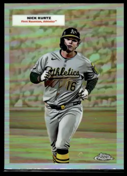 2025 Topps Chrome PLATINUM NICK KURTZ / JACOB WILSON #55DH-20 - Image 1
