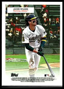 2025 Topps Chrome PLATINUM NICK KURTZ / JACOB WILSON #55DH-20 - Image 2