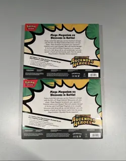 Pokemon TCG Ascended Heroes Mega Ex Box x2 Meganium Brand New And Factory Sealed - Image 2