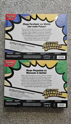 Pokemon TCG Ascended Heroes Mega Meganium Ex Box - Sealed Brand New x2 - Image 3