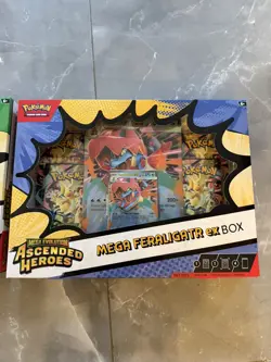 X2 Pokemon TCG Ascended Heroes Mega Meganium EX box Sealed - Image 2
