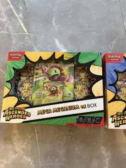 X2 Pokemon TCG Ascended Heroes Mega Meganium EX box Sealed - Image 4