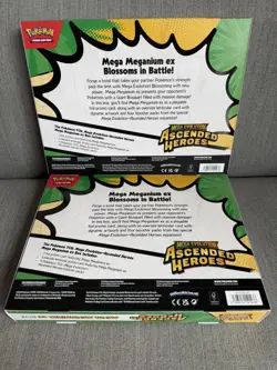 Pokemon TCG Ascended Heroes Mega Ex Box x2 Meganium Brand New And Factory Sealed - Image 2