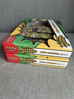 Pokemon TCG Ascended Heroes Mega Ex Box x2 Meganium Brand New And Factory Sealed - Image 3
