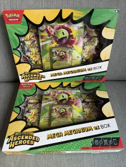 Pokemon TCG - Mega Meganium EX Box - Ascended Heroes - New & Sealed✅ X2 - Image 1