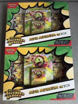 Pokemon TCG - Mega Meganium EX Box - Ascended Heroes - New & Sealed✅ X2 - Image 2