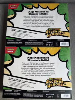 Pokemon TCG - Mega Meganium EX Box - Ascended Heroes - New & Sealed✅ X2 - Image 3