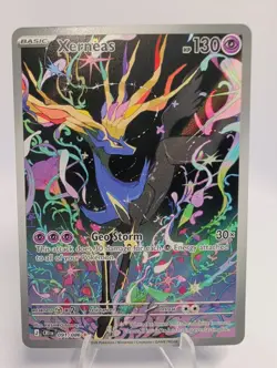 Xerneas 91/86 Illustration Rare Holo Chaos Rising Pokemon TCG Card NM - Image 1