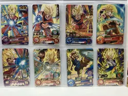 Super Saiyan Goku 8 Card Lot Super Dragon Ball Heroes Japan - Image 1