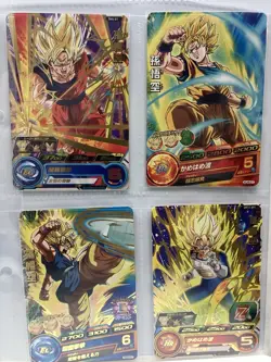 Super Saiyan Goku 8 Card Lot Super Dragon Ball Heroes Japan - Image 4