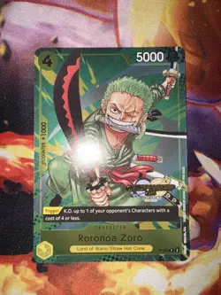 One Piece Card Game P-042 Roronoa Zoro CS2024 Event Pack Championship ENGLISH - Image 1