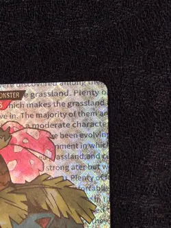 Pokemon Ken Sugimori Art Card Venusaur 003 Green Prism Holo - Image 4