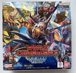 Digimon Card Game WORLD CONVERGENCE Booster BOX BT-21 2025 via DHL - Image 1
