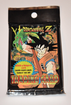 (1) Dragonball Z Series 1 Trading Card Booster Pack 1996 Factory Sealed 10 Cards - Image 1