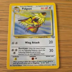 Pokemon Pidgeot WOTC Card Jungle Set Holo Rare 8/64 - Image 1