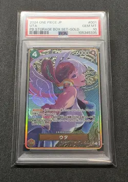 Uta Parallel SR ST16-001 PSA10 One Piece Card Storage Box Set - Image 1
