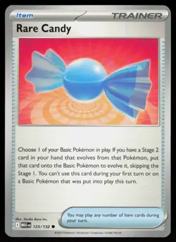 Rare Candy 125/132 Common Mega Evolution Pokemon Near Mint - Image 1
