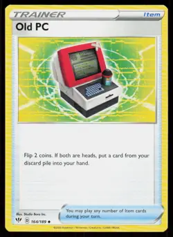 Old PC 164/189 Uncommon Darkness Ablaze Pokemon Near Mint - Image 1