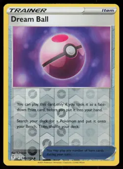 Dream Ball 146/203 Uncommon Evolving Skies Pokemon Reverse Holo Lightly Played - Image 1