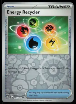Energy Recycler 164/182 Uncommon Destined Rivals Pokemon Reverse Holo Near Mint - Image 1