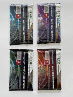 2017 Pokemon Card Sun & Moon Shining Legends 4 Booster Packs Sealed Full Art Set - Image 2