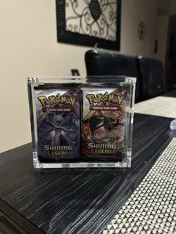 2017 Pokemon Card Sun & Moon Shining Legends 4 Booster Packs Sealed Full Art Set - Image 3