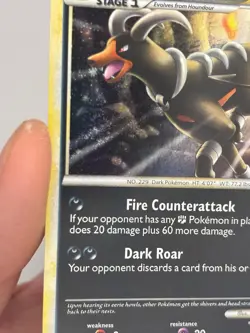Houndoom *SWIRL* 10/95 2011 Call of Legends Pokemon Card TCG Holo Rare - NM/VLP - Image 3