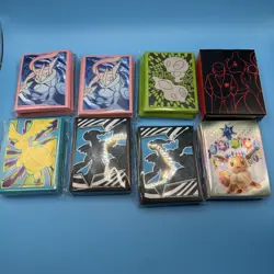 Pokemon ETB Sleeves Lot Of 8 Packs! - Image 1