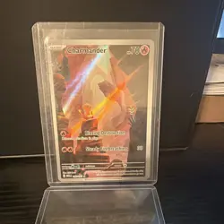 Pokemon Charmander 168/165 Sv: Scarlet & Violet 151 IR Holo Full Art EN - Image 1