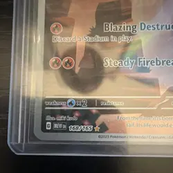 Pokemon Charmander 168/165 Sv: Scarlet & Violet 151 IR Holo Full Art EN - Image 3