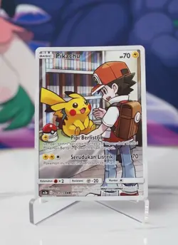 Pikachu CHR AC3a 206/205 Pokemon Card Indonesia Exclusive NM-MINT - Image 1