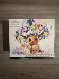 Pokemon Prismatic Evolutions Elite Trainer Box ETB New, Sealed, In Hand - Image 1