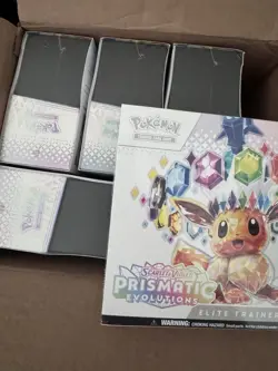 Pokemon Prismatic Evolutions Elite Trainer Box ETB New, Sealed, In Hand - Image 5