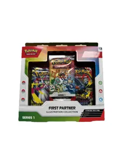 Pokemon First Partner Illustration Collection Series 1 New Sealed new - Image 1
