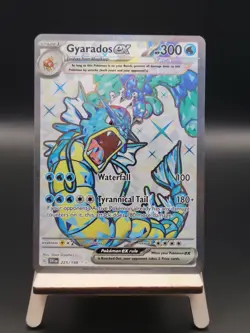 Gyarados ex (Full Art Ultra Rare) - 225/198 - Pokemon Scarlet & Violet: Base Set - Image 1