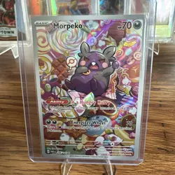 Pokemon Morpeko 206/182 Paradox Rift IR EN - Image 1