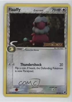 Flaaffy Reverse Foil Pokemon EX Dragon Frontiers #30 2006 - Image 1