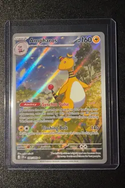 Pokemon TCG Ampharos 090/086 Darkness Ablaze Secret Rare Holo Stage 2 160HP EN - Image 1
