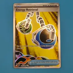 ENERGY RETRIEVAL 108/086 ULTRA RARE CHAOS RISING POKEMON HOLO NM/M - Image 1