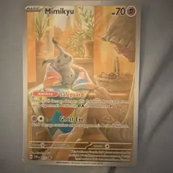 Pokemon Mimikyu 075 SV: Scarlet & Violet Promo Holo 70 HP Basic English - Image 1