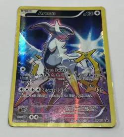 Arceus - XY116 - Black Star Promos - Full Art Rare - DAMAGED - Image 1