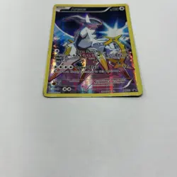Arceus - XY116 - Black Star Promos - Full Art Rare - DAMAGED - Image 2