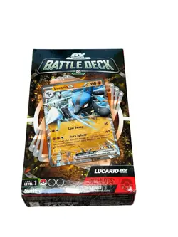 Pokemon TCG ex Battle Deck Lucario ex 60-Card Sealed Deck English 2023 - Image 1