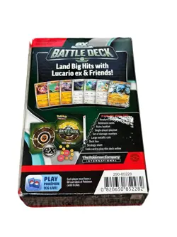 Pokemon TCG ex Battle Deck Lucario ex 60-Card Sealed Deck English 2023 - Image 2