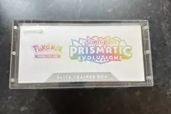 Pokemon TCG Prismatic Evolutions ETB brand New And Sealed With Acrylic Case - Image 2